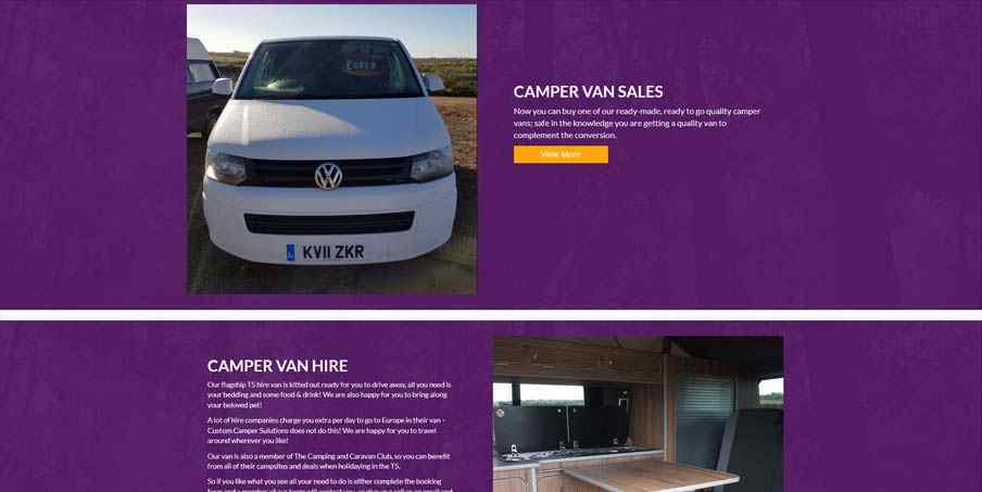 The CSS website on desktop