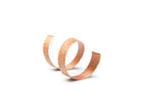 An image of a longer piece of saw dust